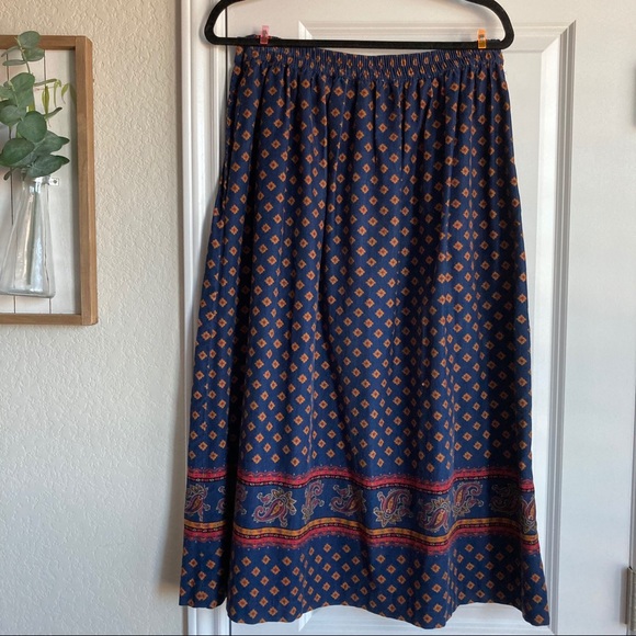 vtg Karen Scott midi skirt and jacket set - Picture 7 of 15